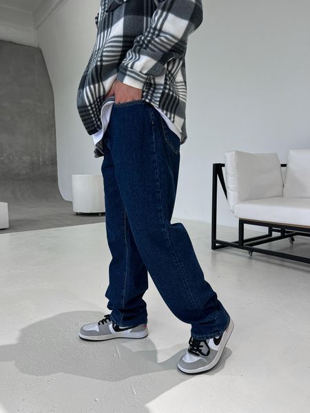 Мужские джинсы Baggy темно-синие широкого кроя GD15479/7 фото