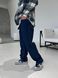 Мужские джинсы Baggy темно-синие широкого кроя GD15479/7 фото 6