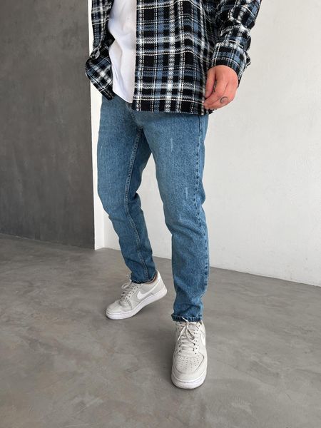Чоловічі джинси Regular Fit сині DF1412/3 фото