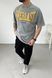 Мужская оверсайз футболка Acid Wash Everlast серая JJ332 фото 1