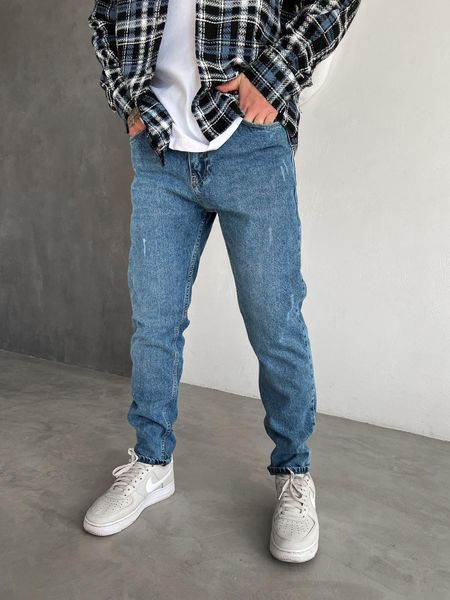 Чоловічі джинси Regular Fit сині DF1412/3 фото