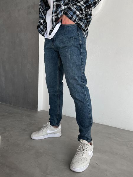 Мужские джинсы Regular Fit темно-синие DF1412/2 фото