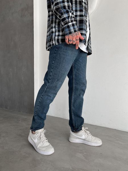 Чоловічі джинси Regular Fit темно-сині DF1412/2 фото