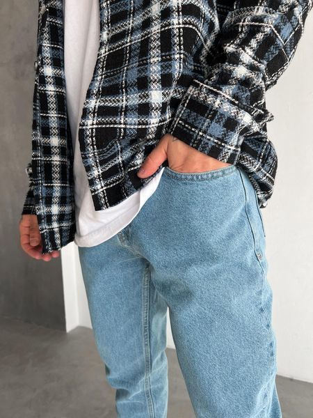 Мужские джинсы Regular Fit голубые DF1461/2 фото