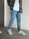 Мужские джинсы Regular Fit голубые DF1461/2 фото 7