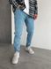 Мужские джинсы Regular Fit голубые DF1461/2 фото 3