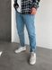 Мужские джинсы Regular Fit голубые DF1461/2 фото 6
