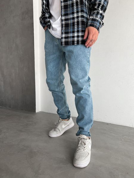 Мужские джинсы Regular Fit голубые DF1450/1 фото