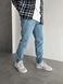 Мужские джинсы Regular Fit голубые DF1450/1 фото 6