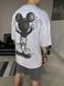 Чоловіча оверсайз футболка Usual Suspect Mickey Mouse світло-лілова MM283 фото 7